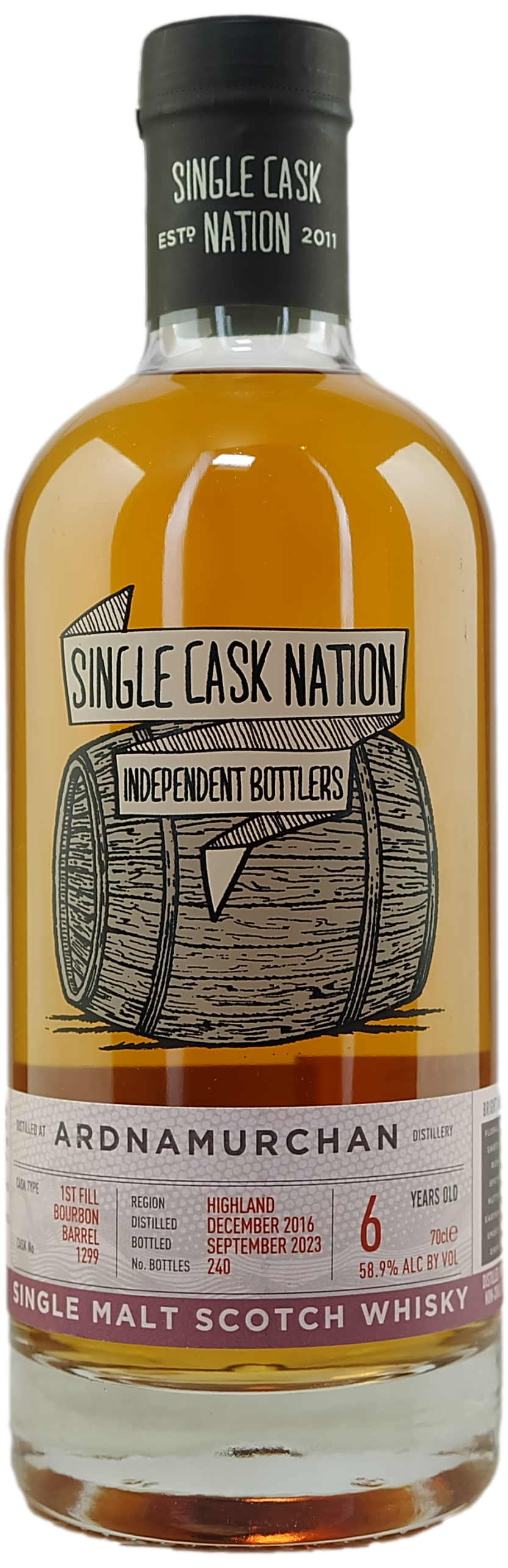 Ardnamurchan 6 Year OId Single Cask